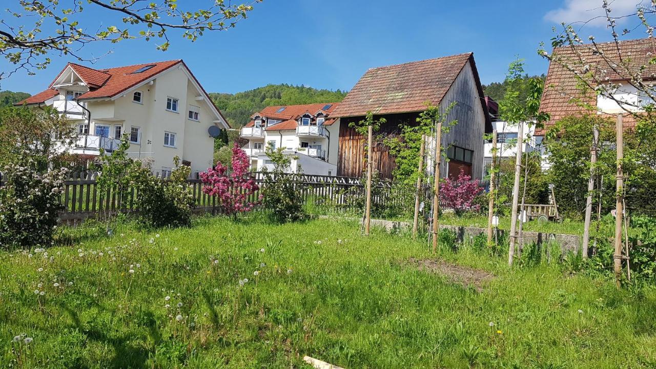 Historisches Fachwerkhaus "Hoher Hirschen" - Stilvolles Studio Und Museales Apartment Mit Romantischem Hof Und Garten Bodman-Ludwigshafen Exteriör bild